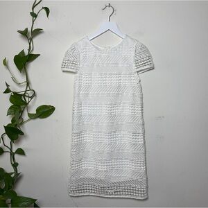 Milly Mini White Lace Kids Dress - 12